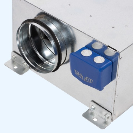 ICFE 315 vim Shuft вентилятор для круглого канала в звуко- и теплоизолированном корпусе